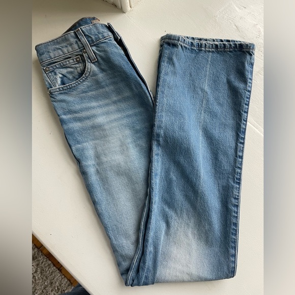 J.Crew Point Sur palisades flare jean in Indigo Ocean wash. - Picture 13 of 14